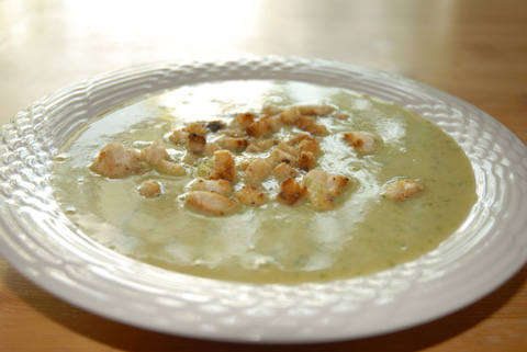 Zucchini Honigcremesuppe